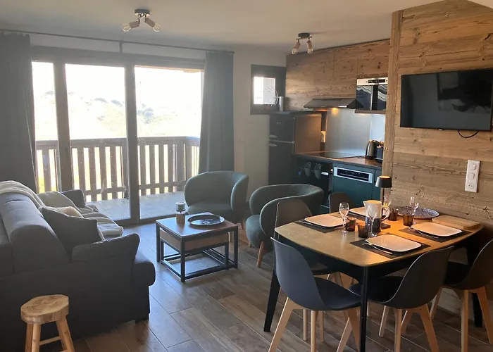 Montalbert - Appt 2 Pour 6 Pers - Parking * La Plagne